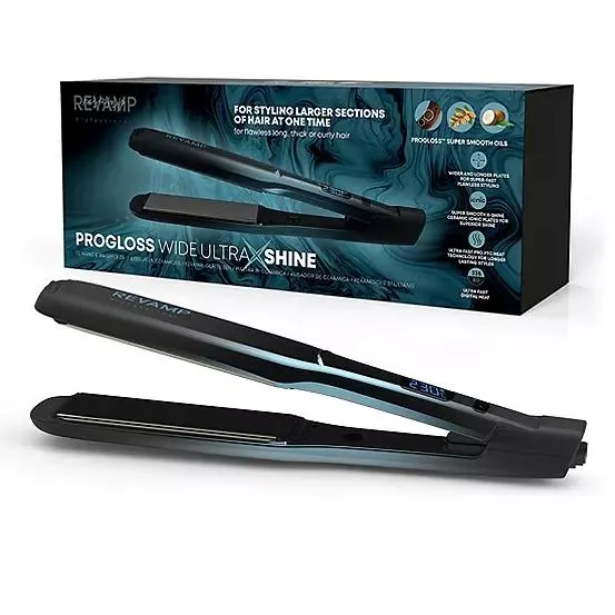 Revamp Progloss Wide Ultra X Shine Straightener