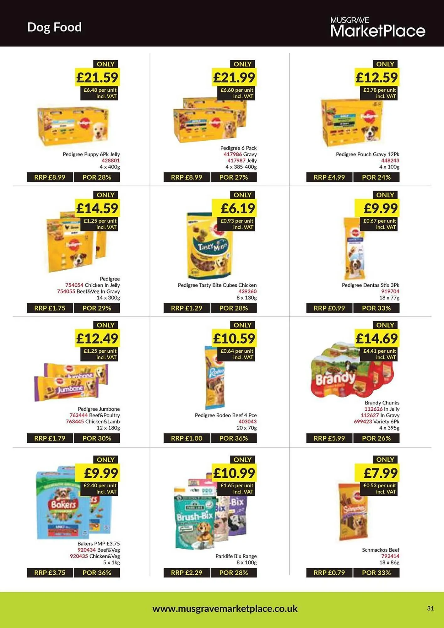 Musgrave MarketPlace leaflet from 14 July to 3 August 2025 - Catalogue Page 31