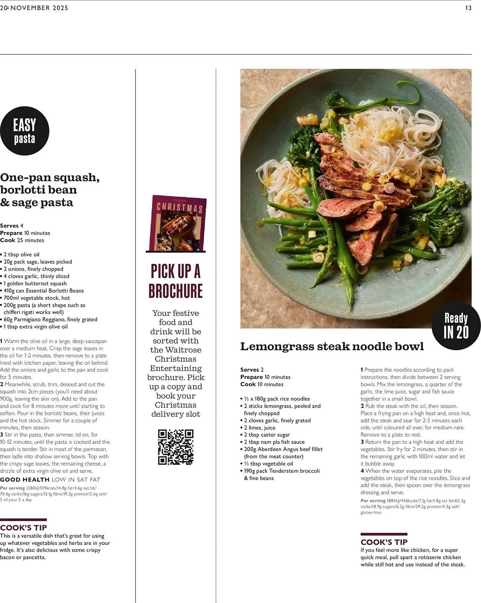 Waitrose catalogue from 20 November to 27 November 2025 - Catalogue Page 13