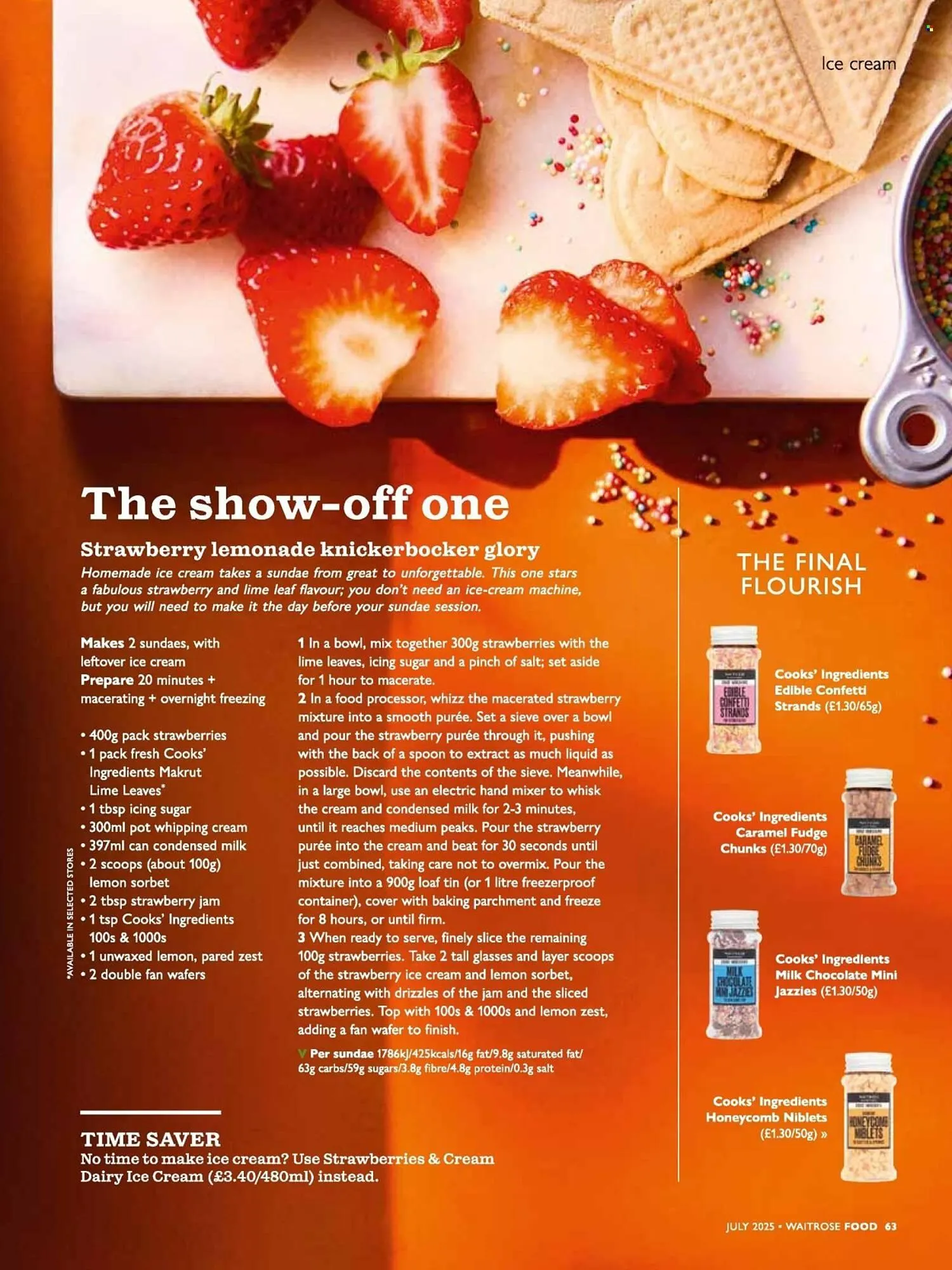 Waitrose leaflet from 1 July to 31 July 2025 - Catalogue Page 63