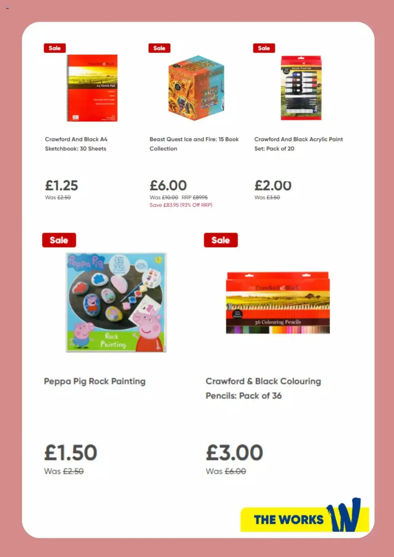 The Works offers from 11 September to 31 December 2023 - Catalogue Page 3