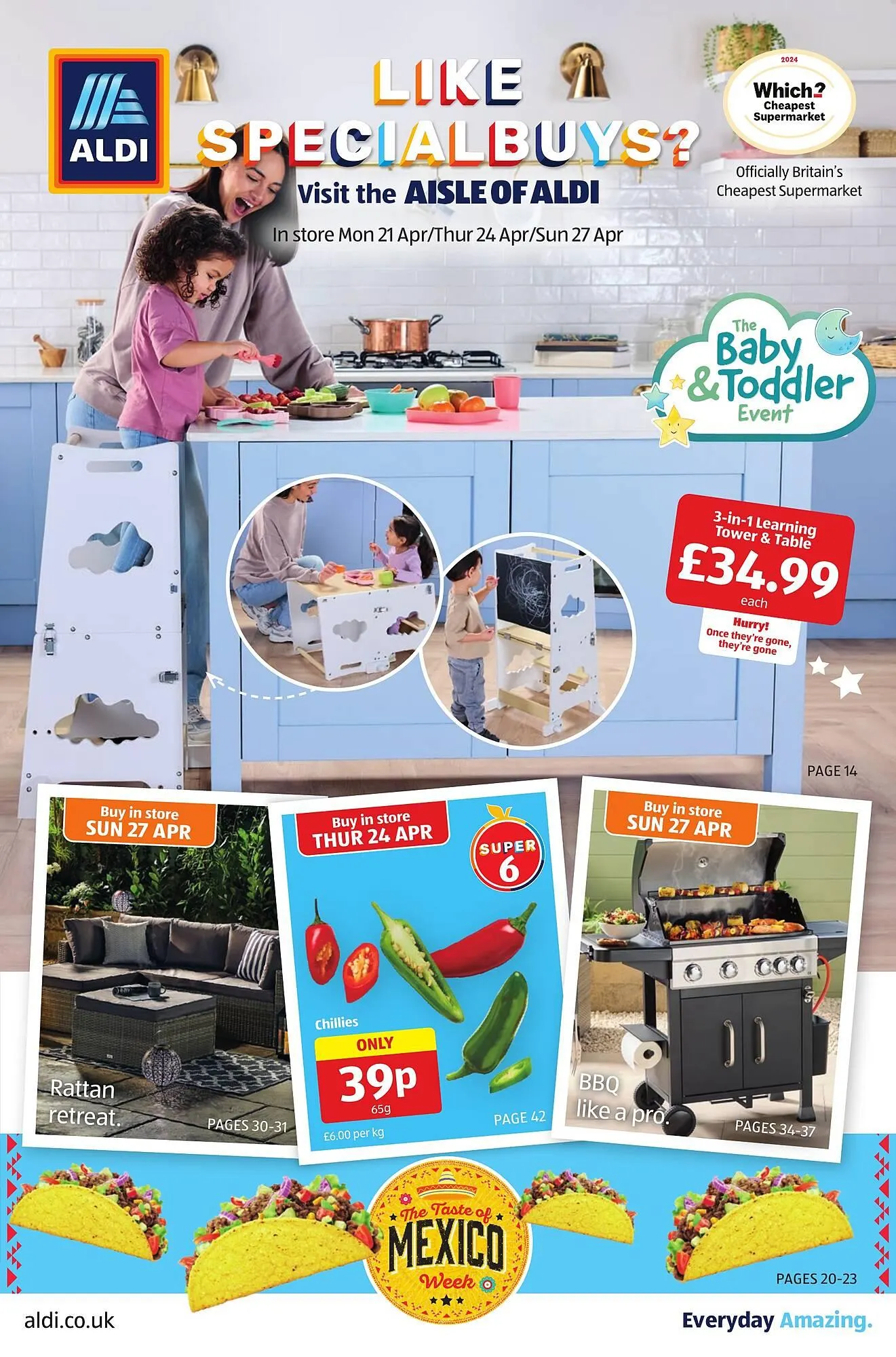 Aldi leaflet - 1