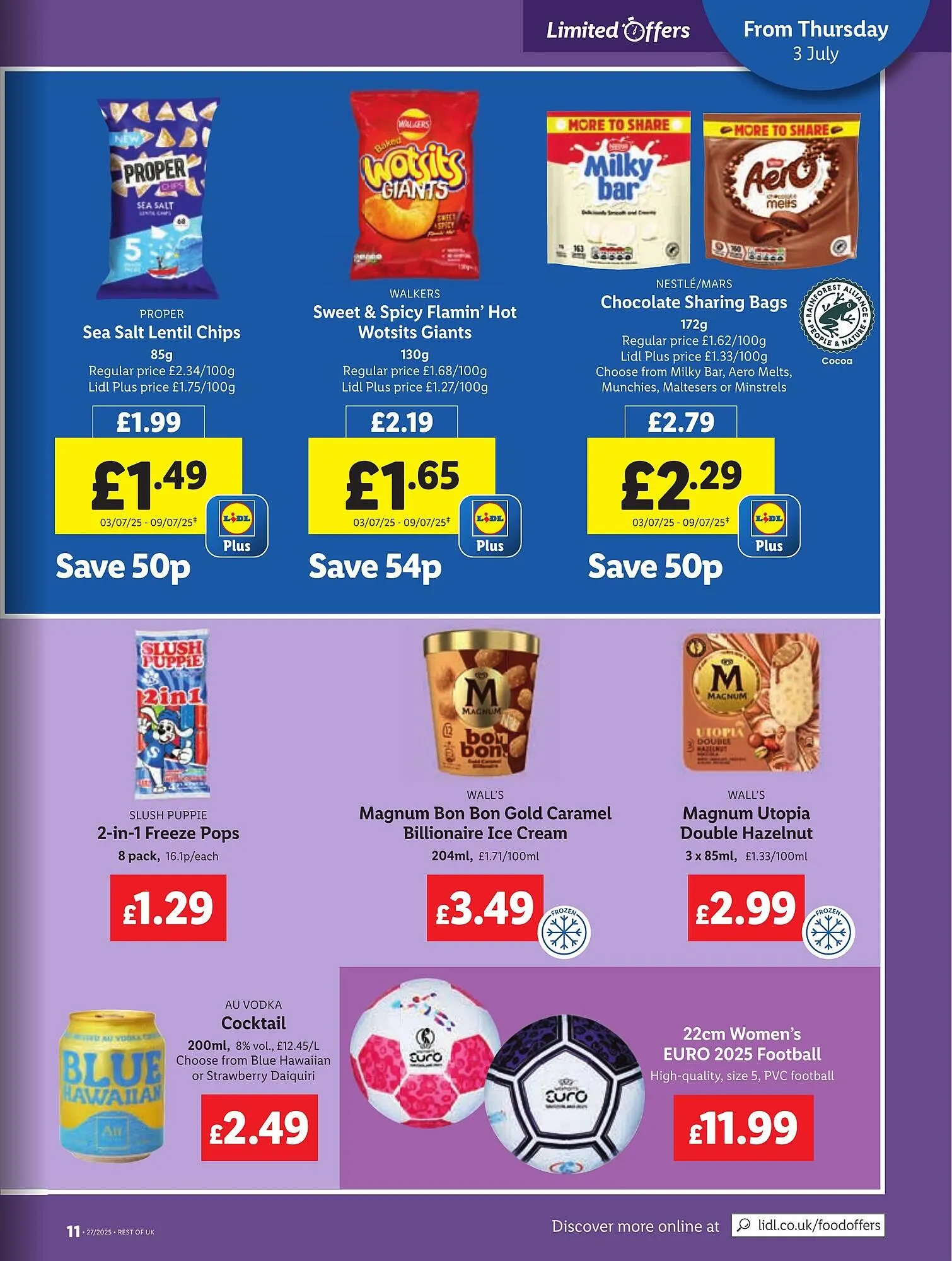Lidl leaflet from 3 July to 9 July 2025 - Catalogue Page 11