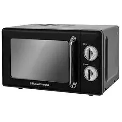 Russell Hobbs Retro Microwave RHRETMM705B - Black