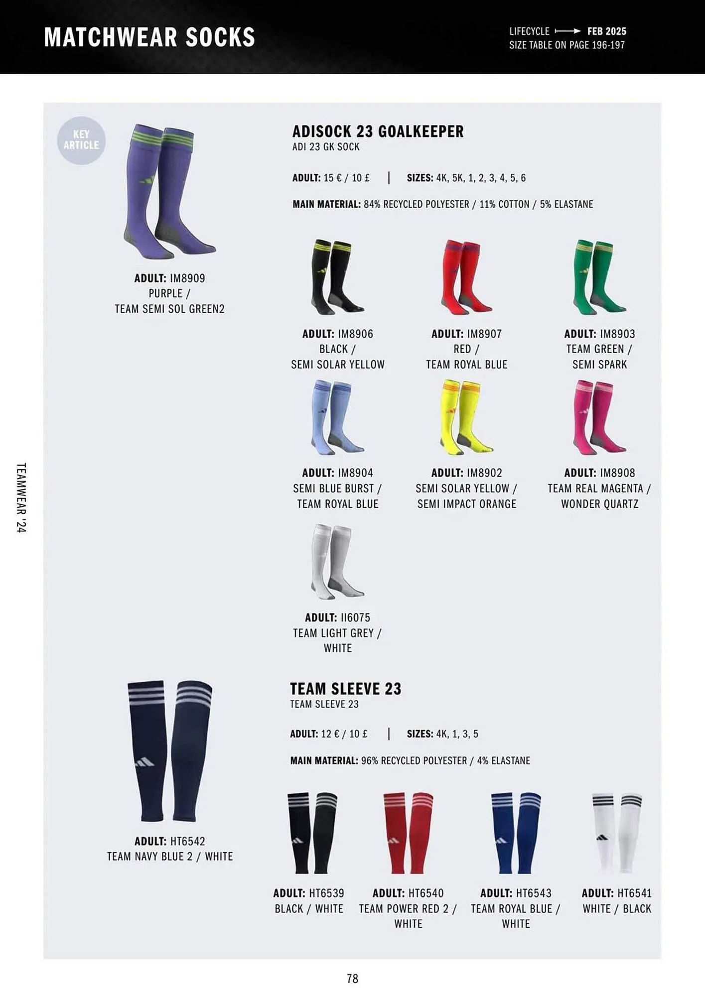 Adidas leaflet from 11 March to 31 December 2024 - Catalogue Page 78