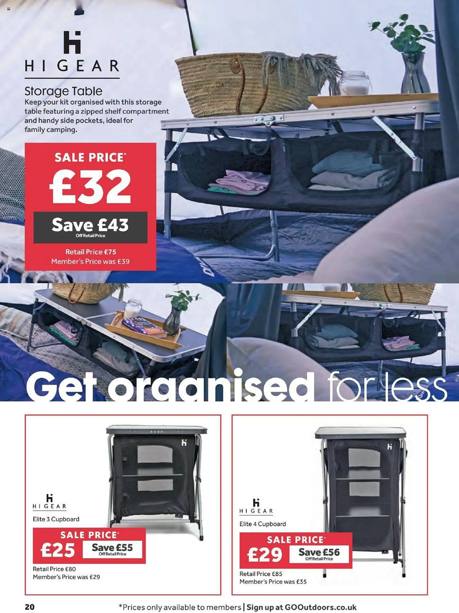GO Outdoors Weekly Offers from 13 July to 13 September 2023 - Catalogue Page 20