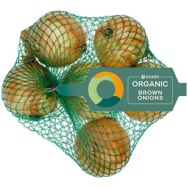 Ocado Organic Brown Onions 750g