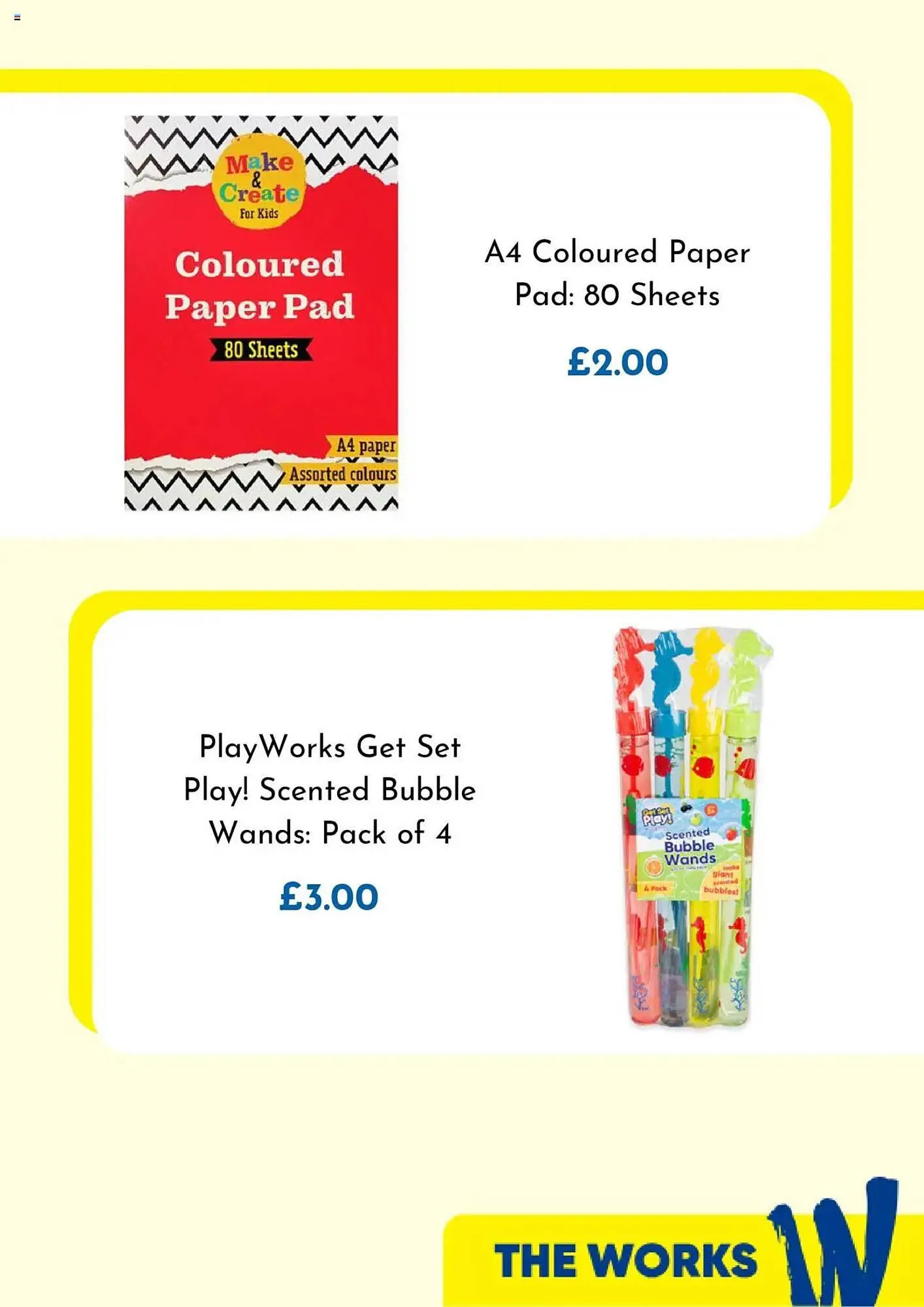 The Works leaflet from 10 June to 10 July 2025 - Catalogue Page 2