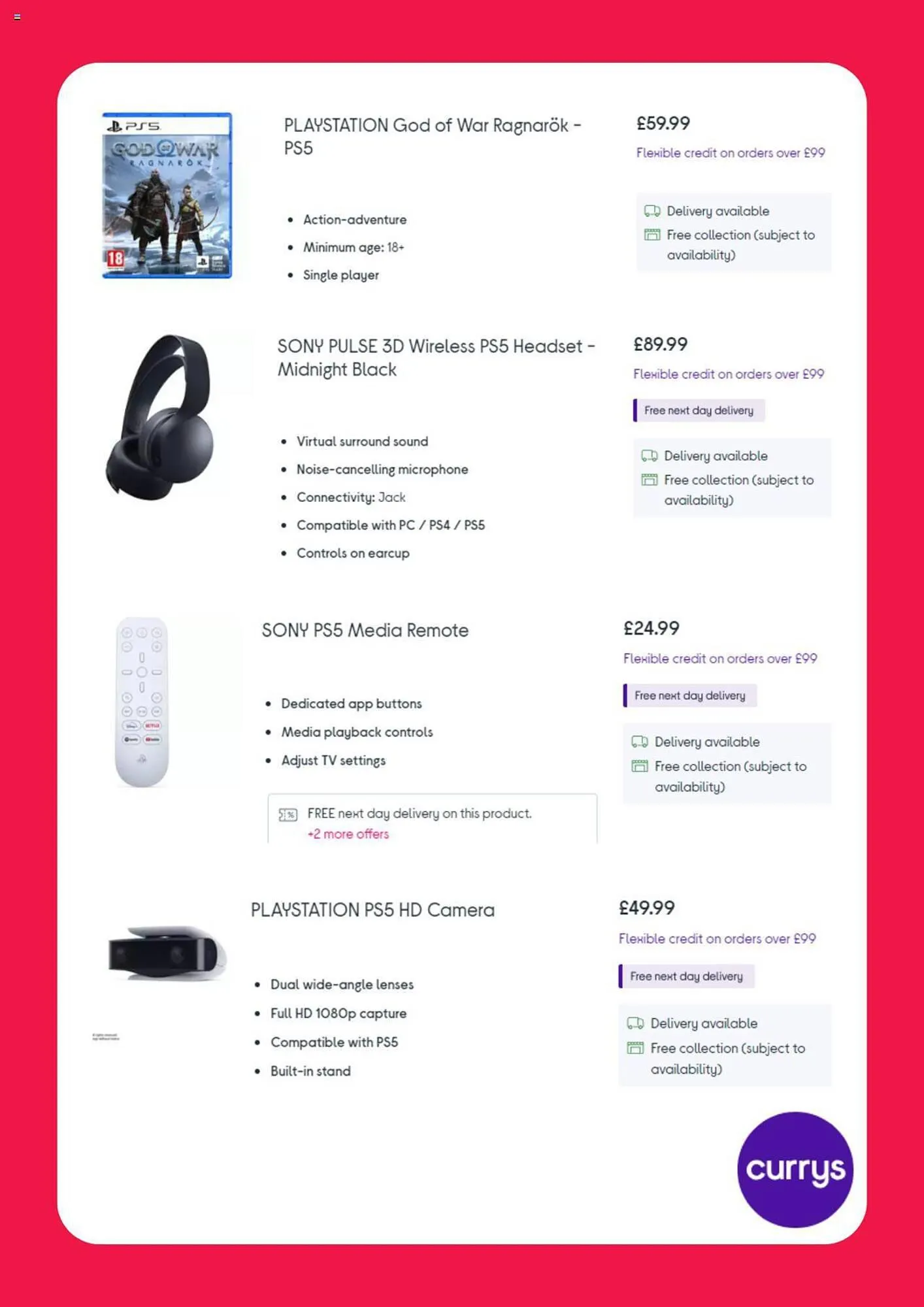 Currys PC World Weekly Offers from 5 July to 5 October 2023 - Catalogue Page 5