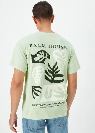 Green Palm House T-Shirt - Small