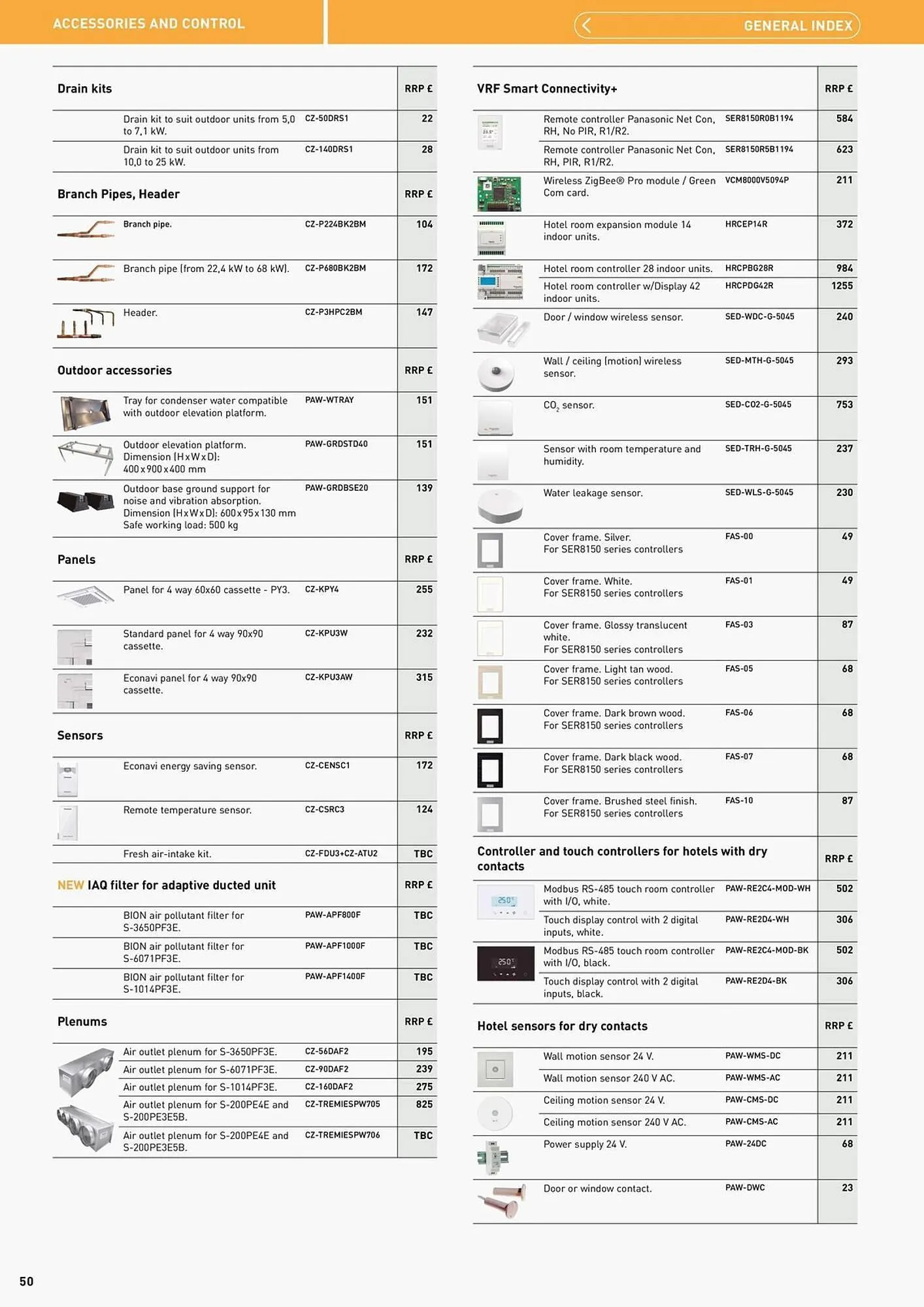Panasonic leaflet from 12 August to 31 December 2025 - Catalogue Page 50