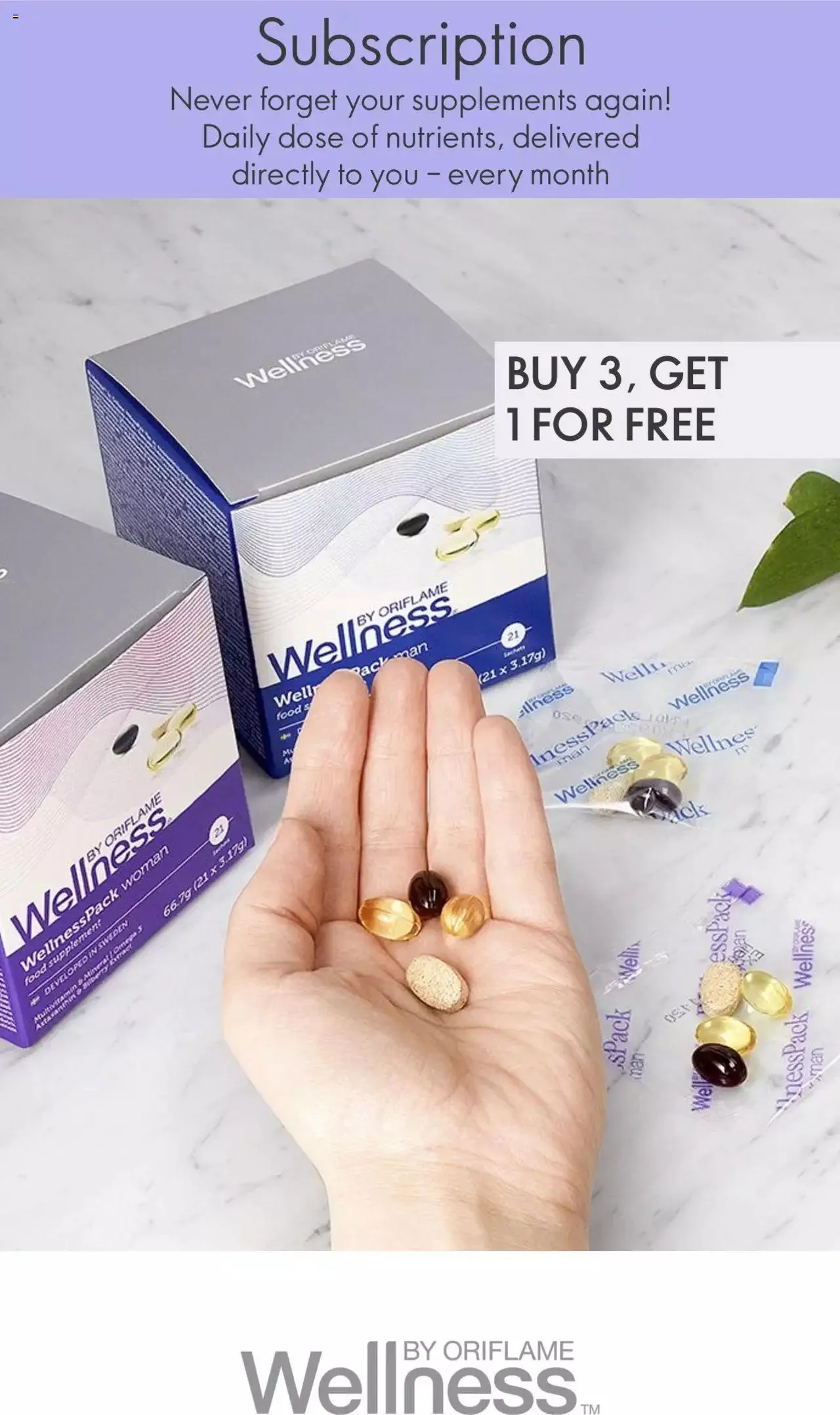 Oriflame - Learn all about WellnessPack from 1 January to 31 December 2023 - Catalogue Page 17