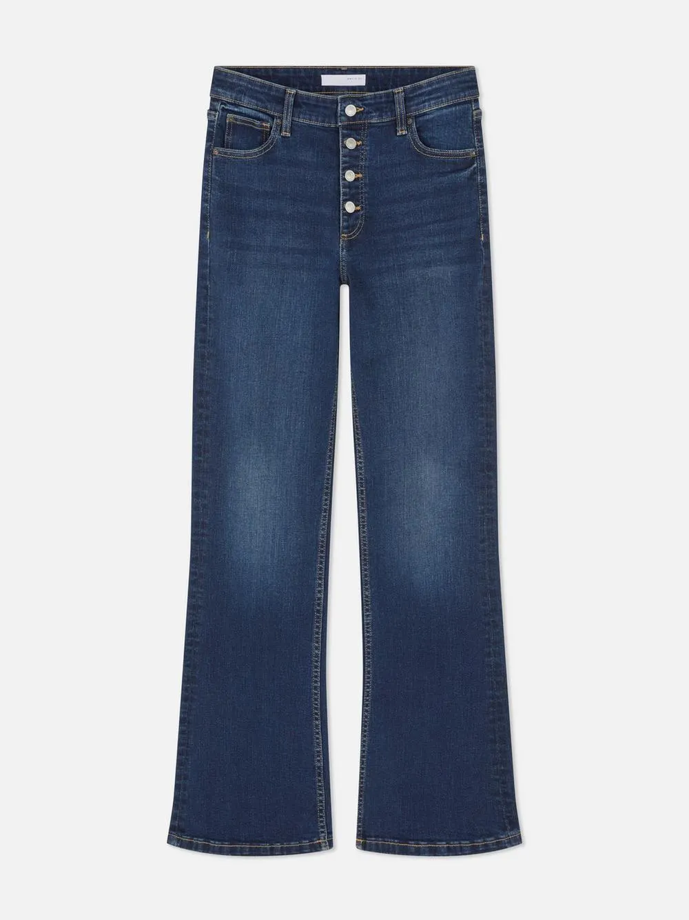 Paula Echevarría Button Bootcut Jeans