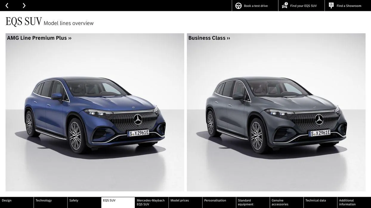 Mercedes Benz New EQS SUV from 22 August to 22 August 2025 - Catalogue Page 23
