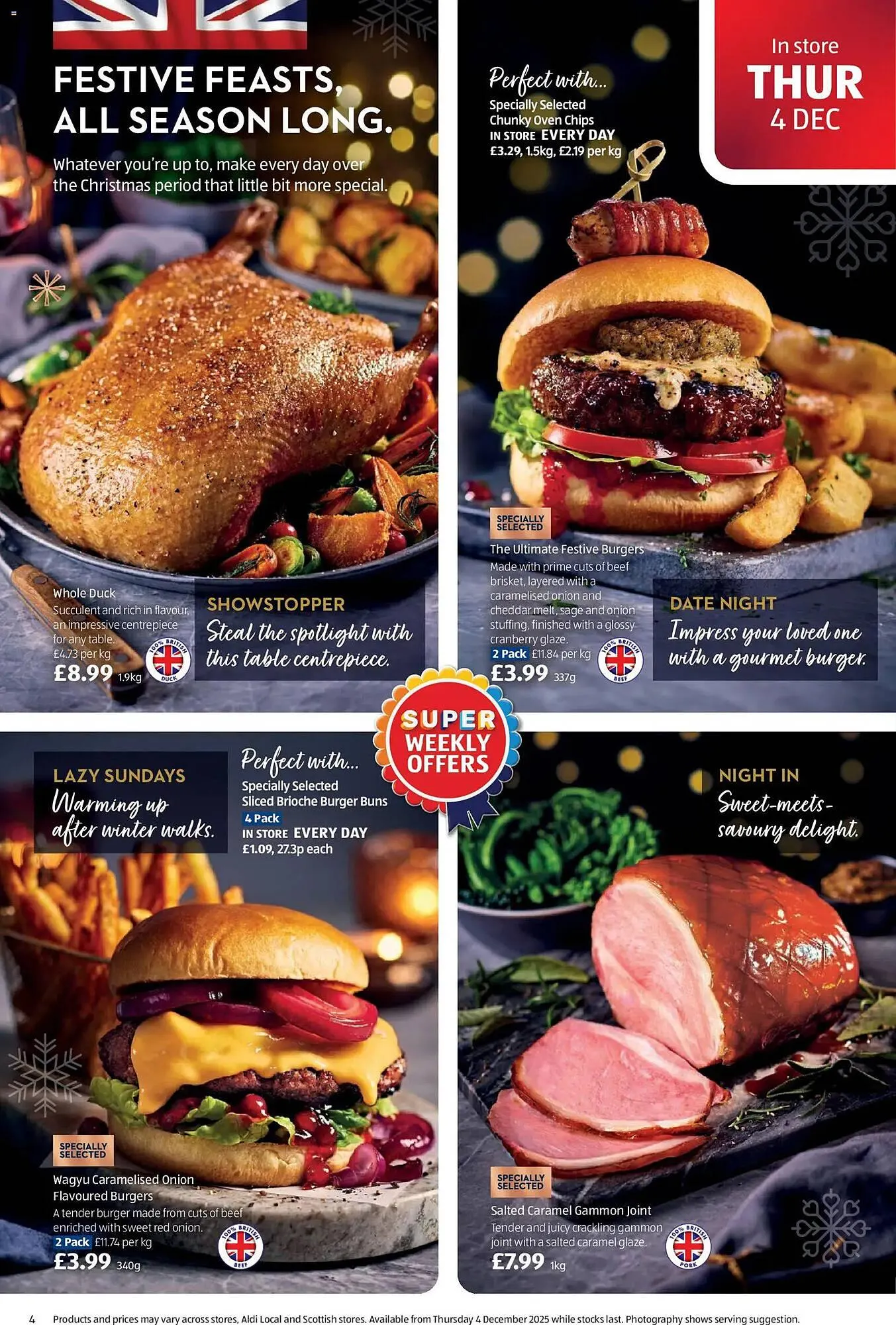 Aldi leaflet from 4 December to 8 December 2025 - Catalogue Page 4