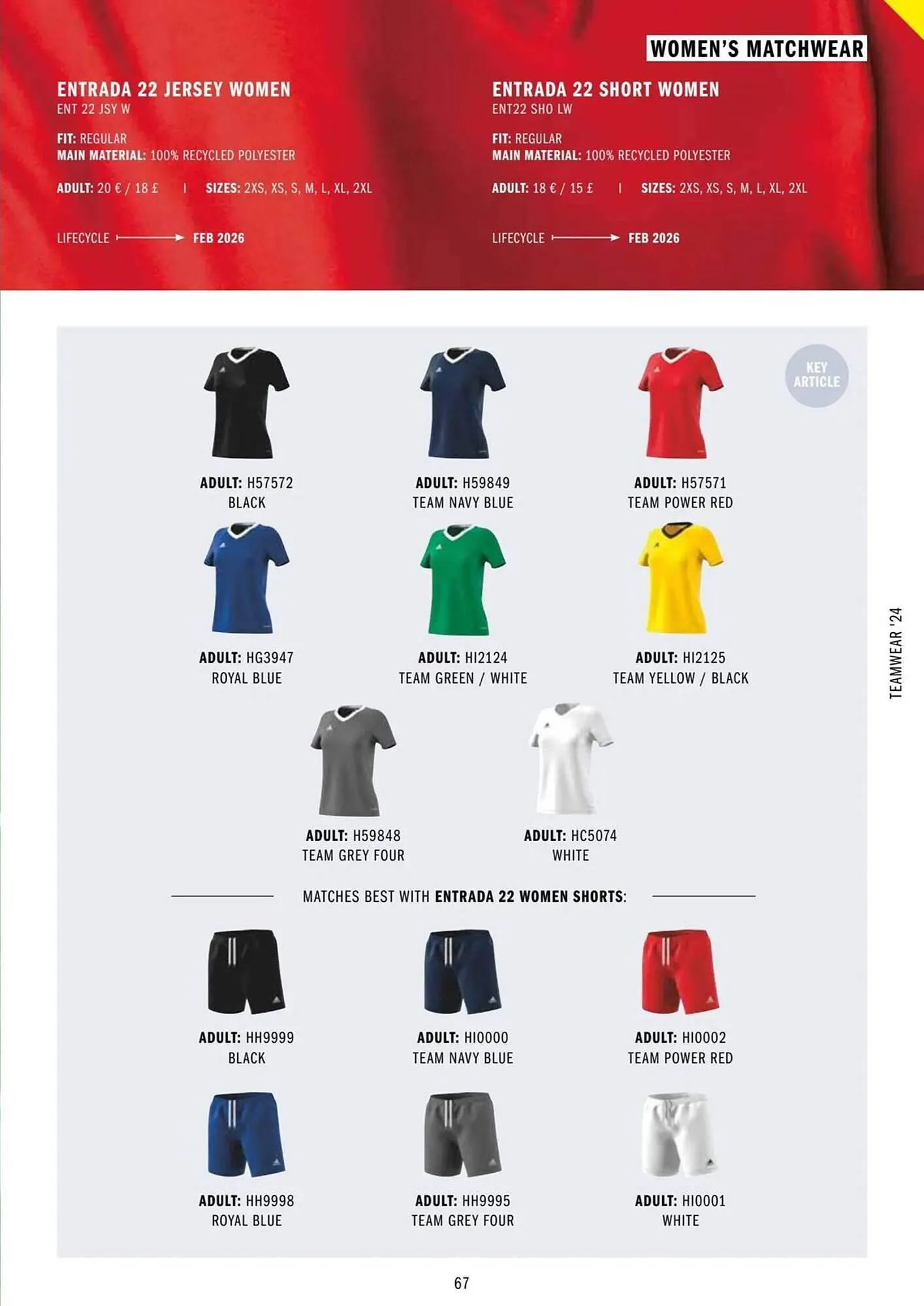 Adidas leaflet from 11 March to 31 December 2024 - Catalogue Page 67