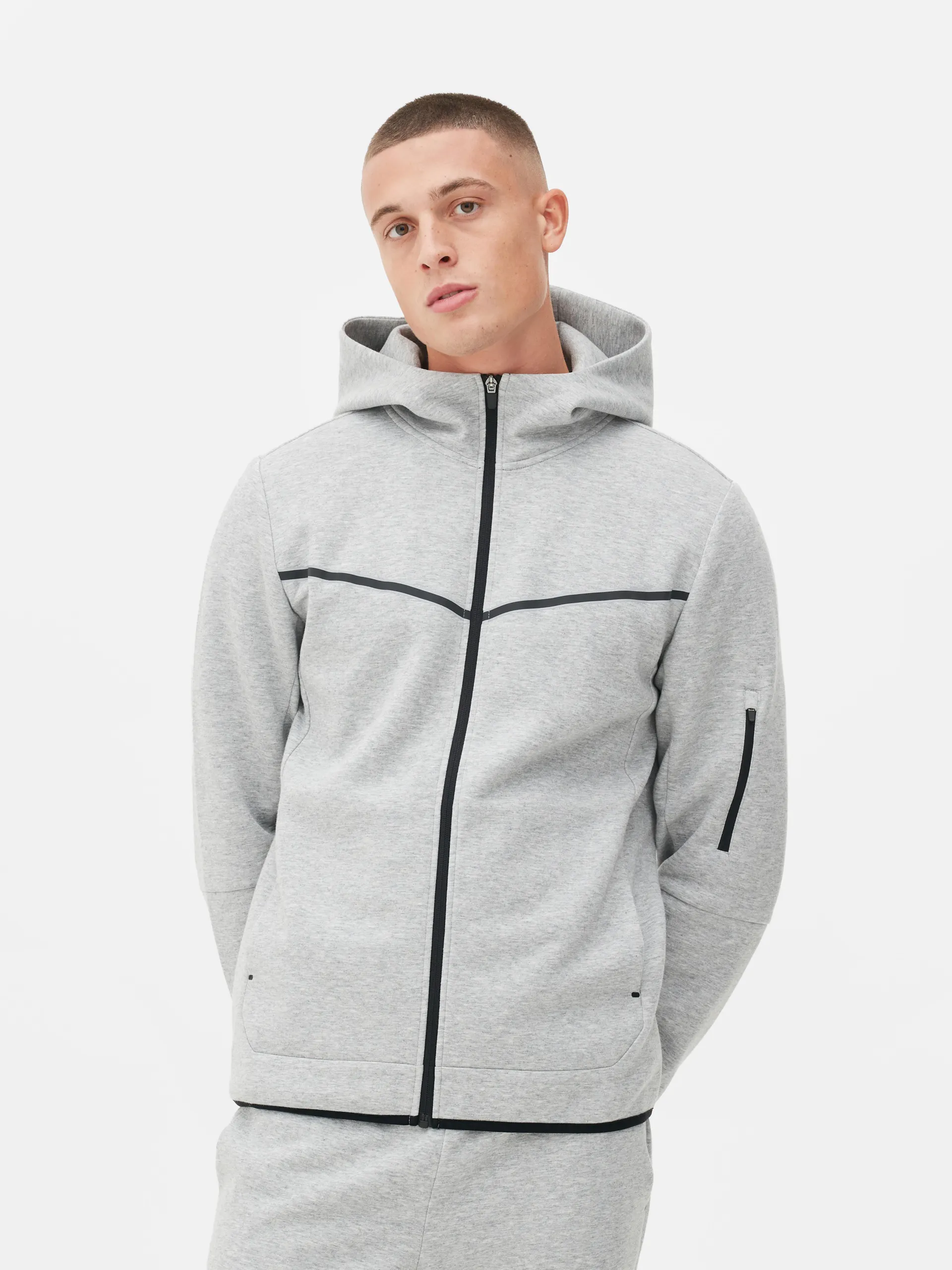 Long Sleeve Zip-up Hoodie