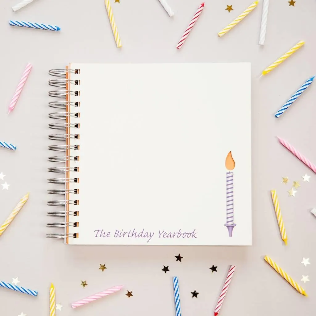 1st To 18th Birthday Memory Book