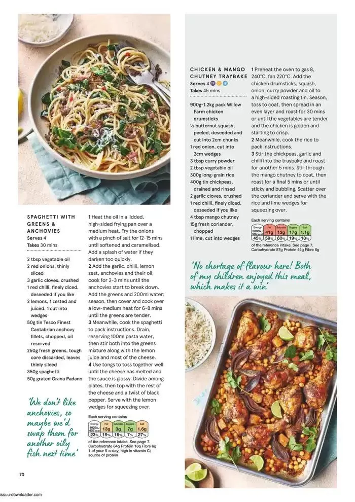 Tesco Magazine - March 2025 from 6 March to 31 March 2025 - Catalogue Page 70