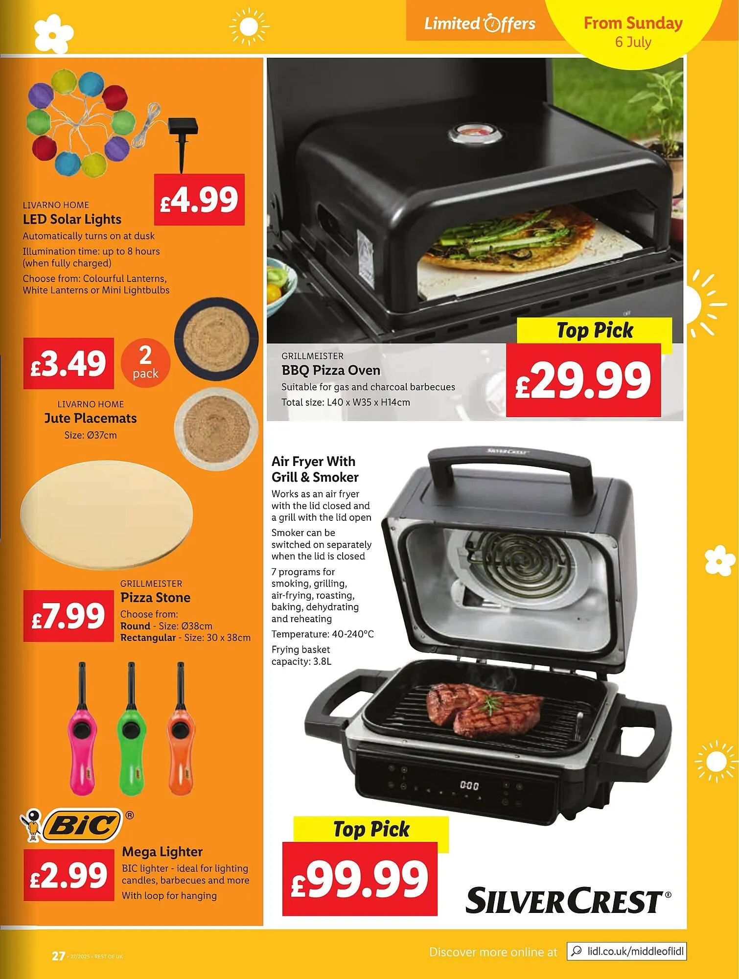Lidl leaflet from 3 July to 9 July 2025 - Catalogue Page 27
