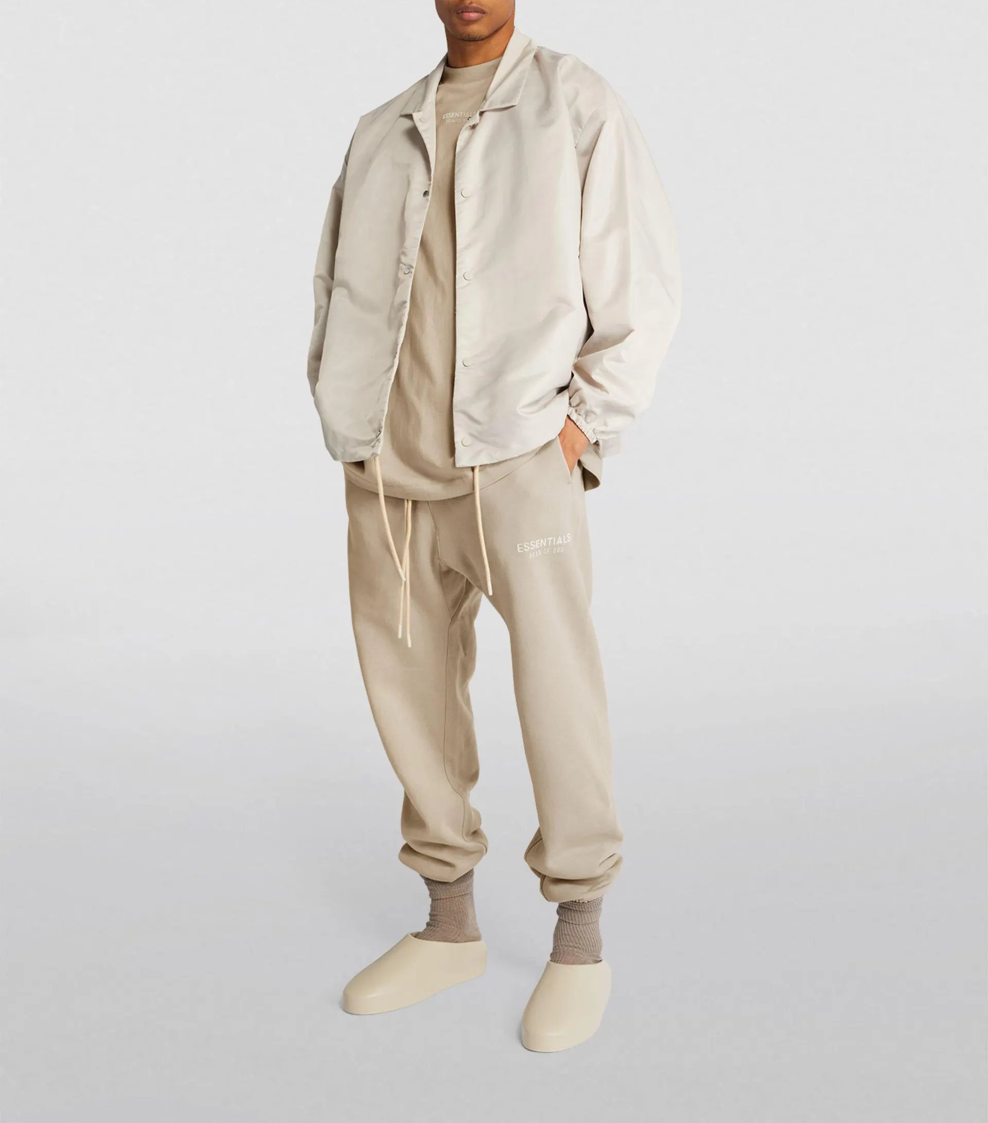 Cotton-Blend Drawstring Sweatpants