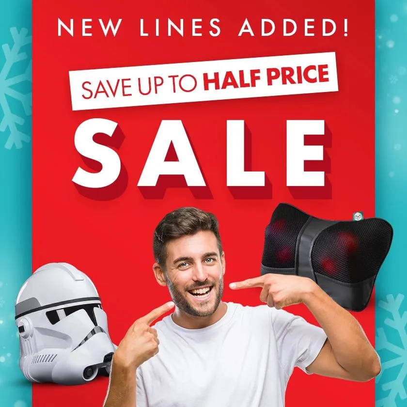 SALE | Save up to Half Price >>