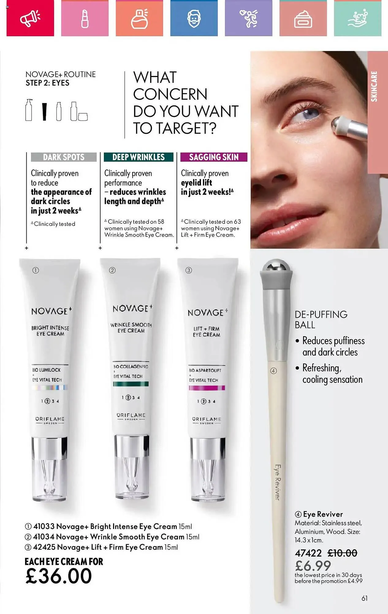 Oriflame leaflet from 3 January to 22 January 2025 - Catalogue Page 61