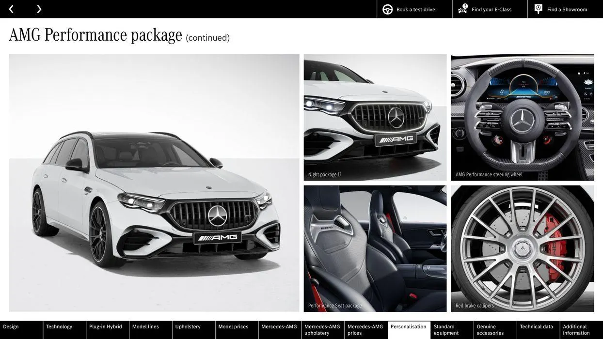 Mercedes Benz New E-Class Saloon from 31 August to 31 August 2025 - Catalogue Page 63