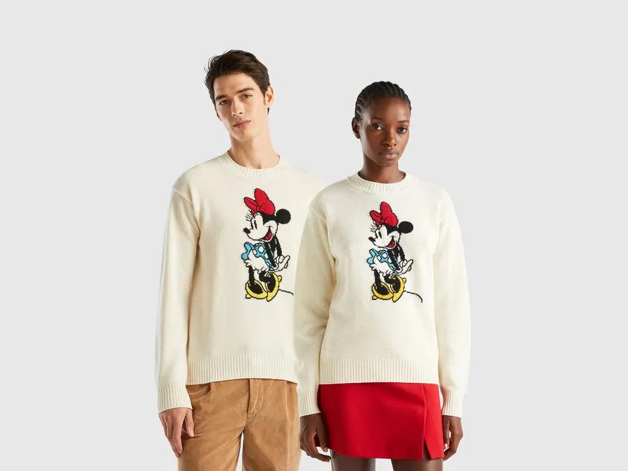 Minnie Mouse sweater in wool blend