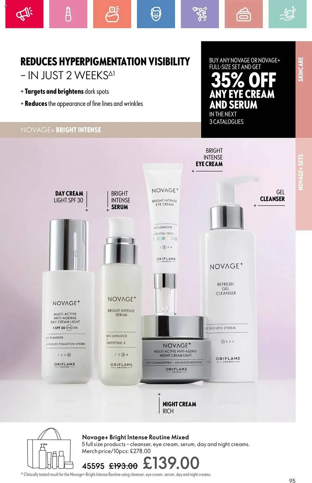 Oriflame leaflet from 17 April to 7 May 2025 - Catalogue Page 95