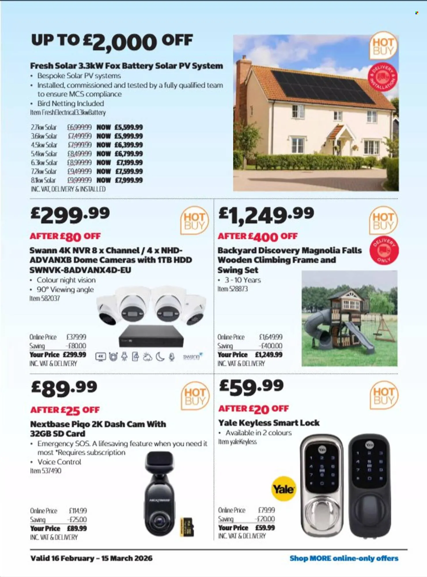 Costco leaflet from 16 February to 15 March 2026 - Catalogue Page 33