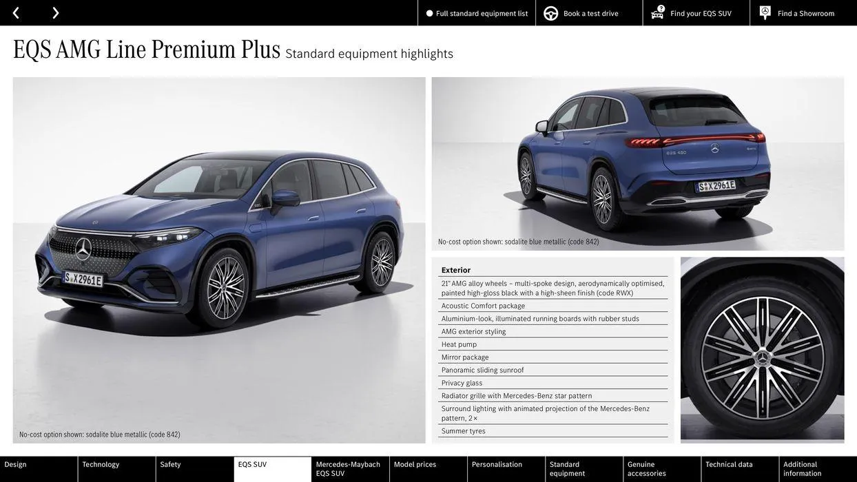 Mercedes Benz New EQS SUV from 22 August to 22 August 2025 - Catalogue Page 25