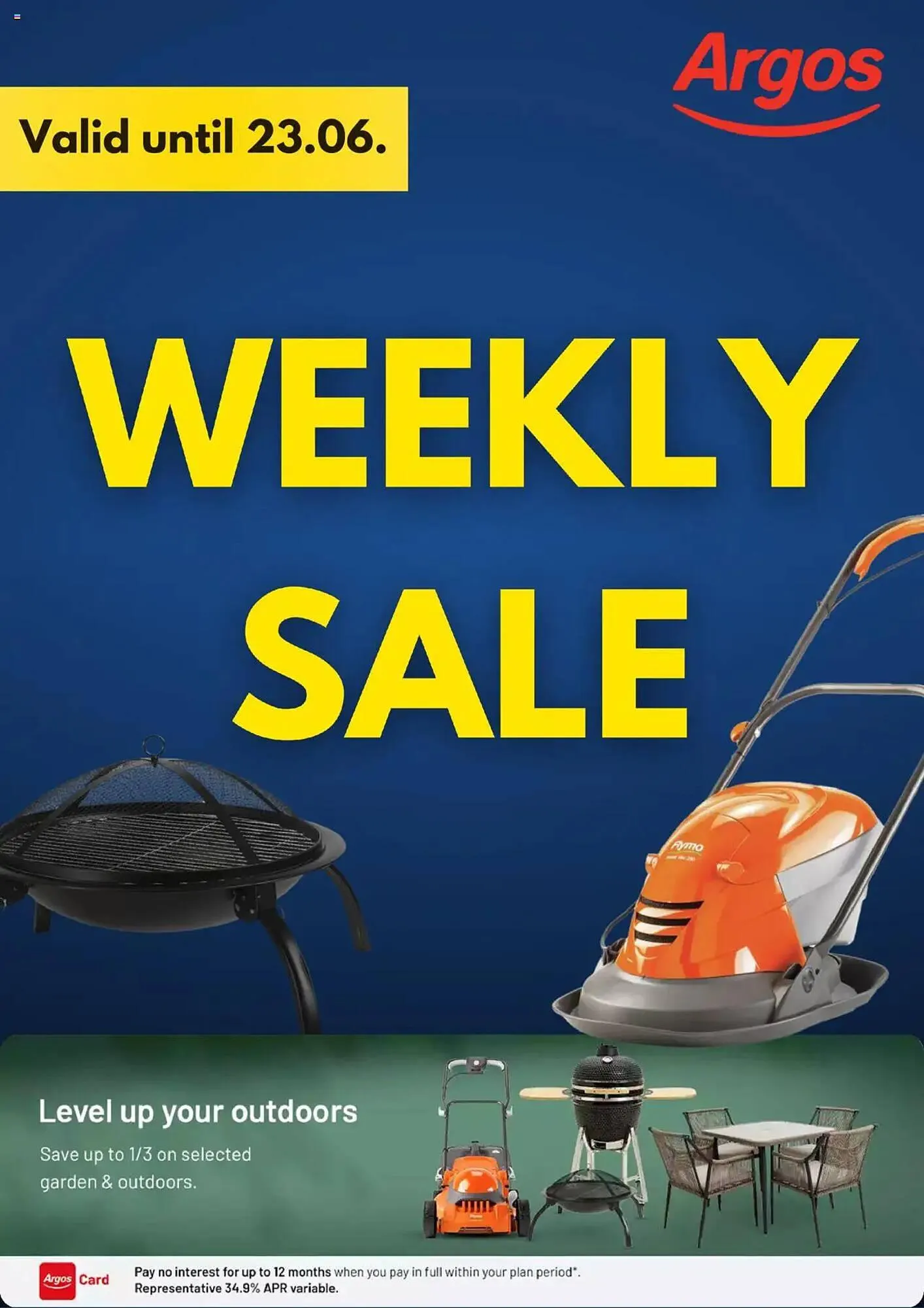 Argos leaflet from 17 June to 23 June 2025 - Catalogue Page 1