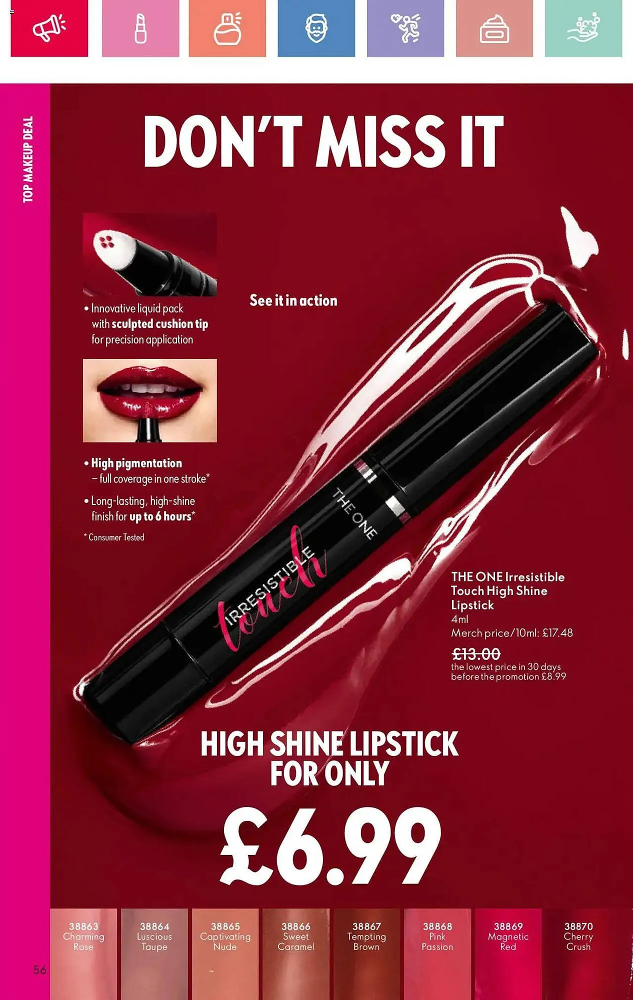 Oriflame leaflet from 10 July to 30 July 2025 - Catalogue Page 56