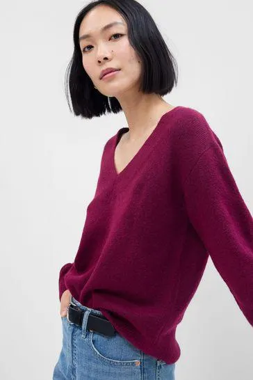 Forever Cosy V-Neck Long Sleeve Jumper