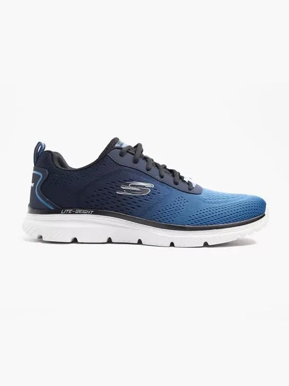 Navy/Blue Gradient Skechers Trainers