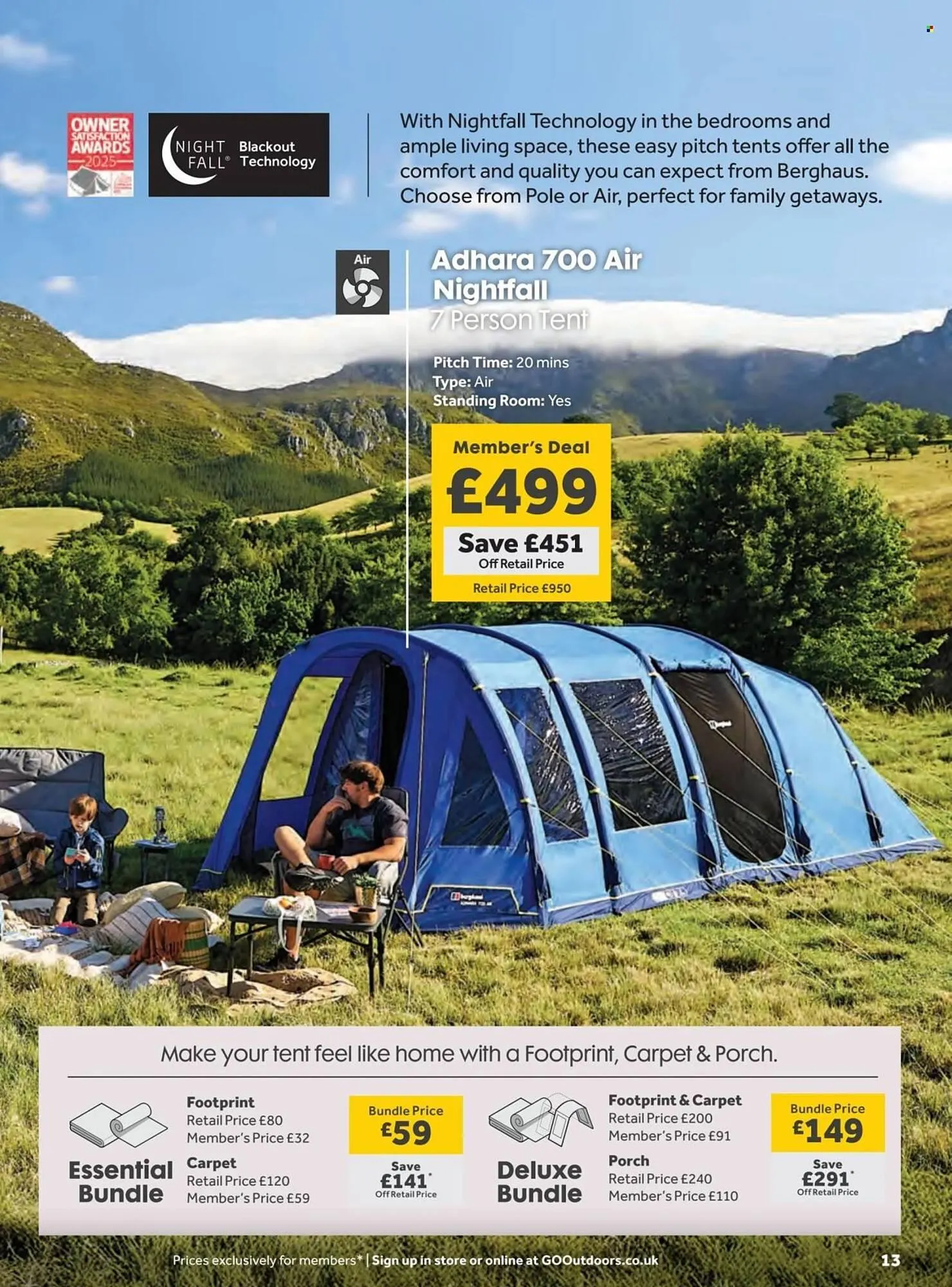 GO Outdoors leaflet from 20 May to 23 June 2025 - Catalogue Page 13