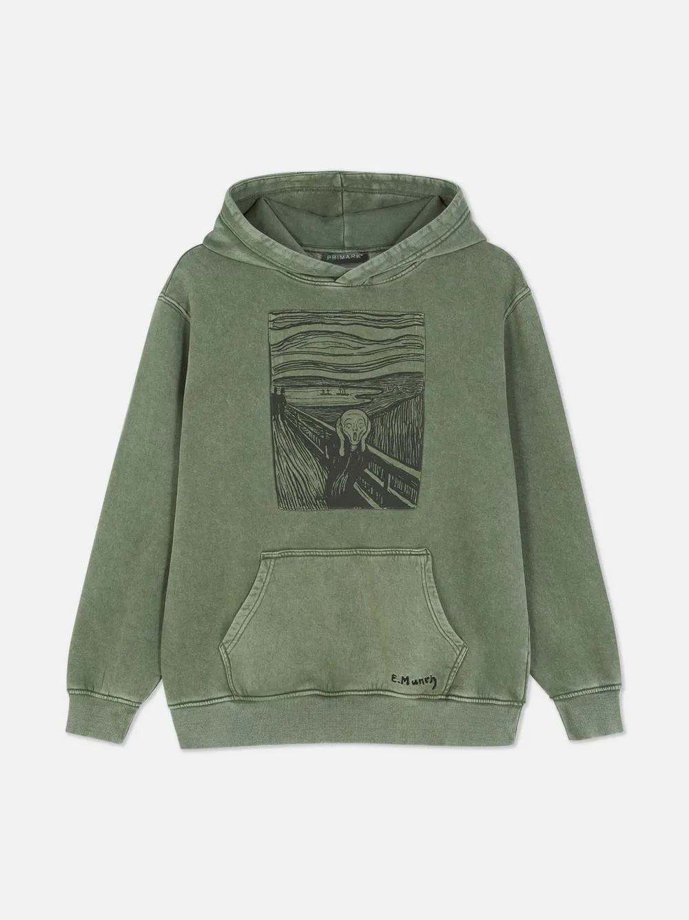 Edvard Munch Washed The Scream Hoodie