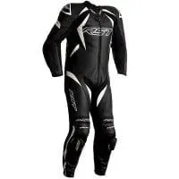 RST Tractech Evo 4 CE One Piece Leather Suit - Black / White
