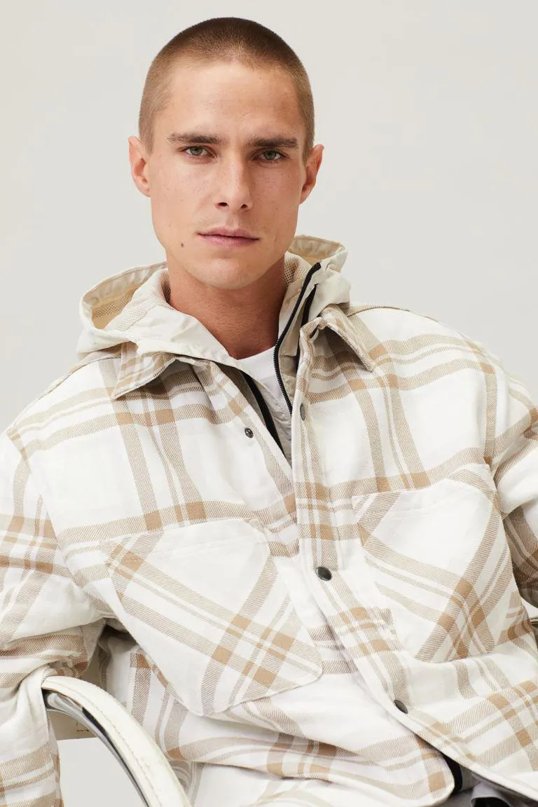 Padded overshirt