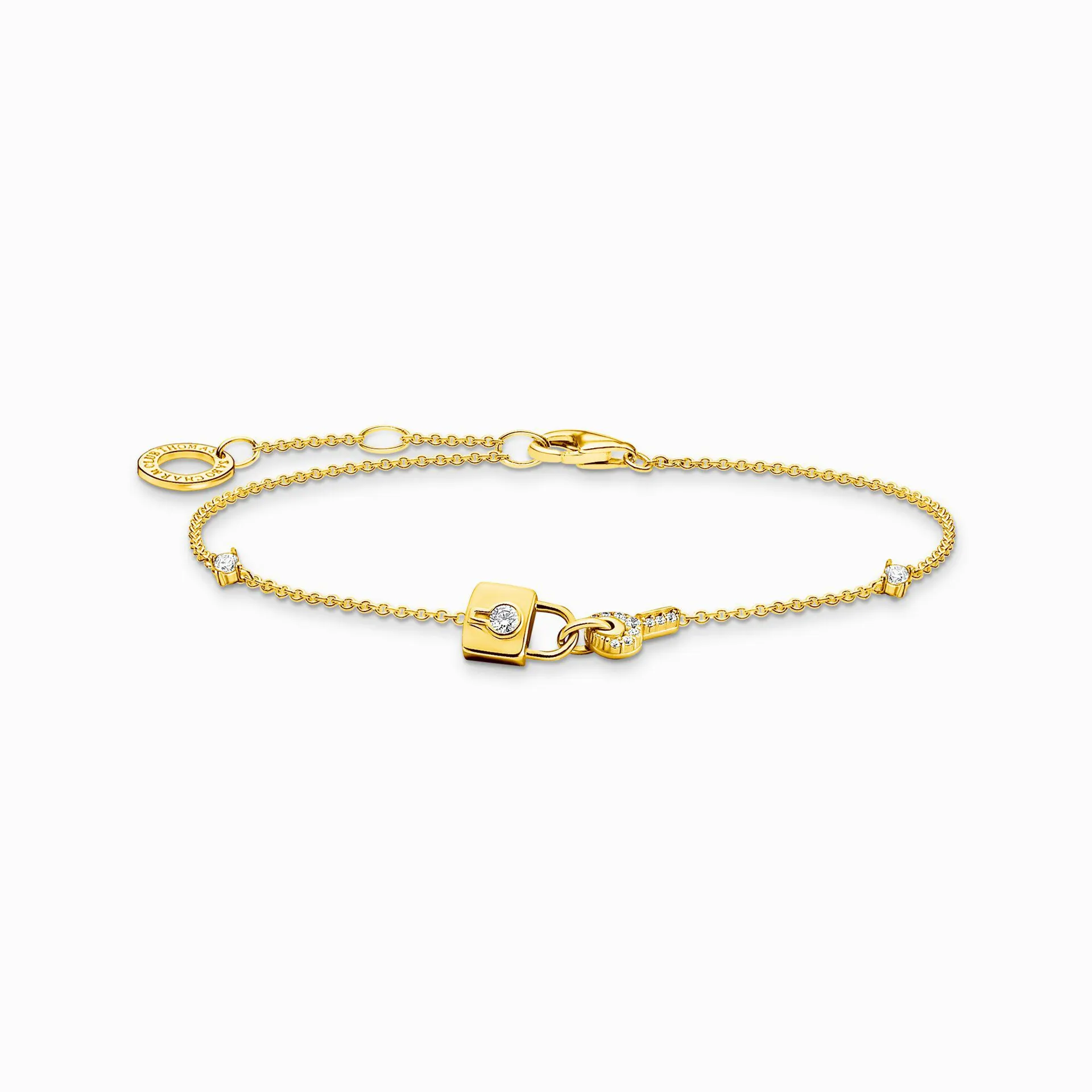 Bracelet lock gold