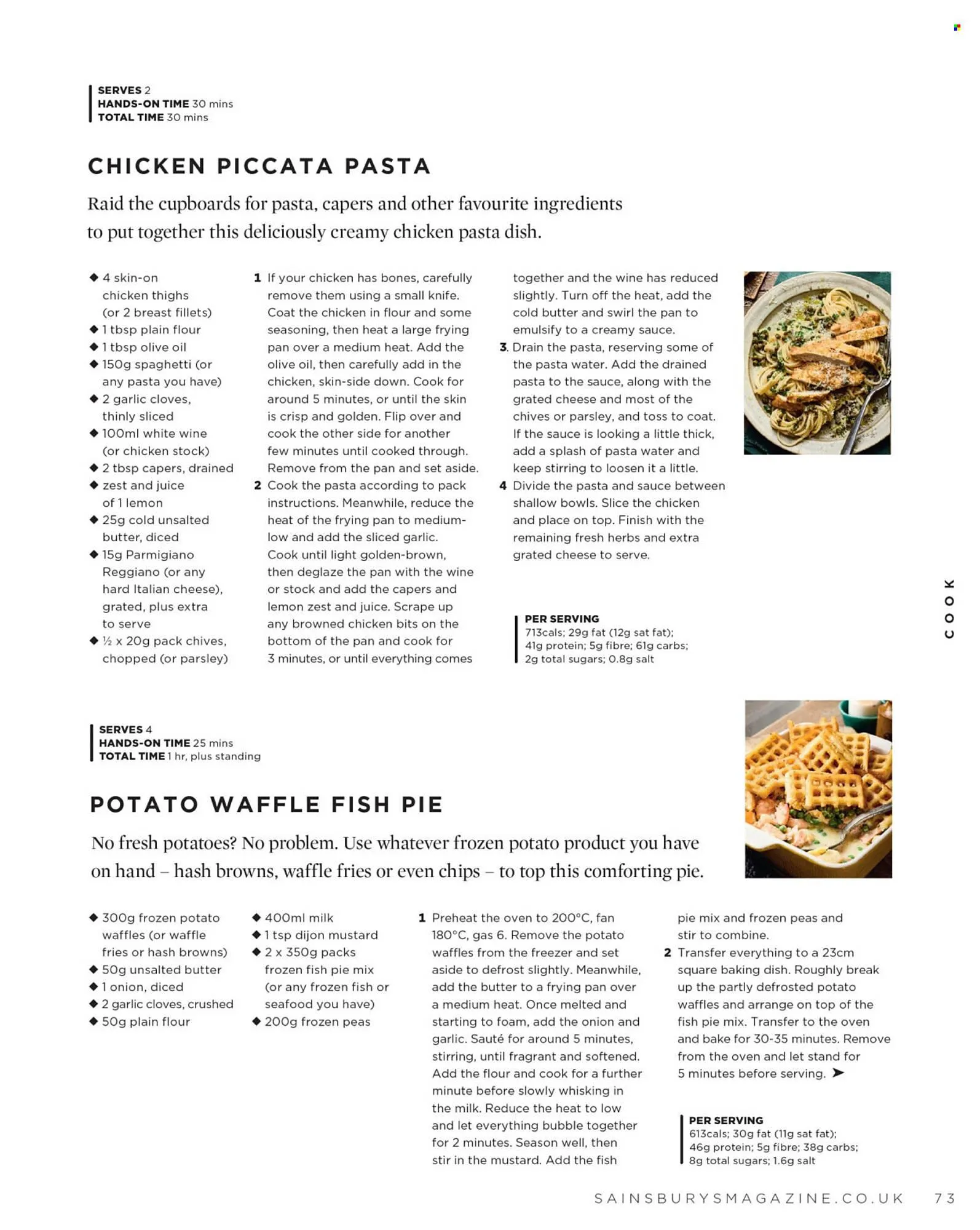 Sainsbury's leaflet from 1 October to 31 October 2025 - Catalogue Page 73