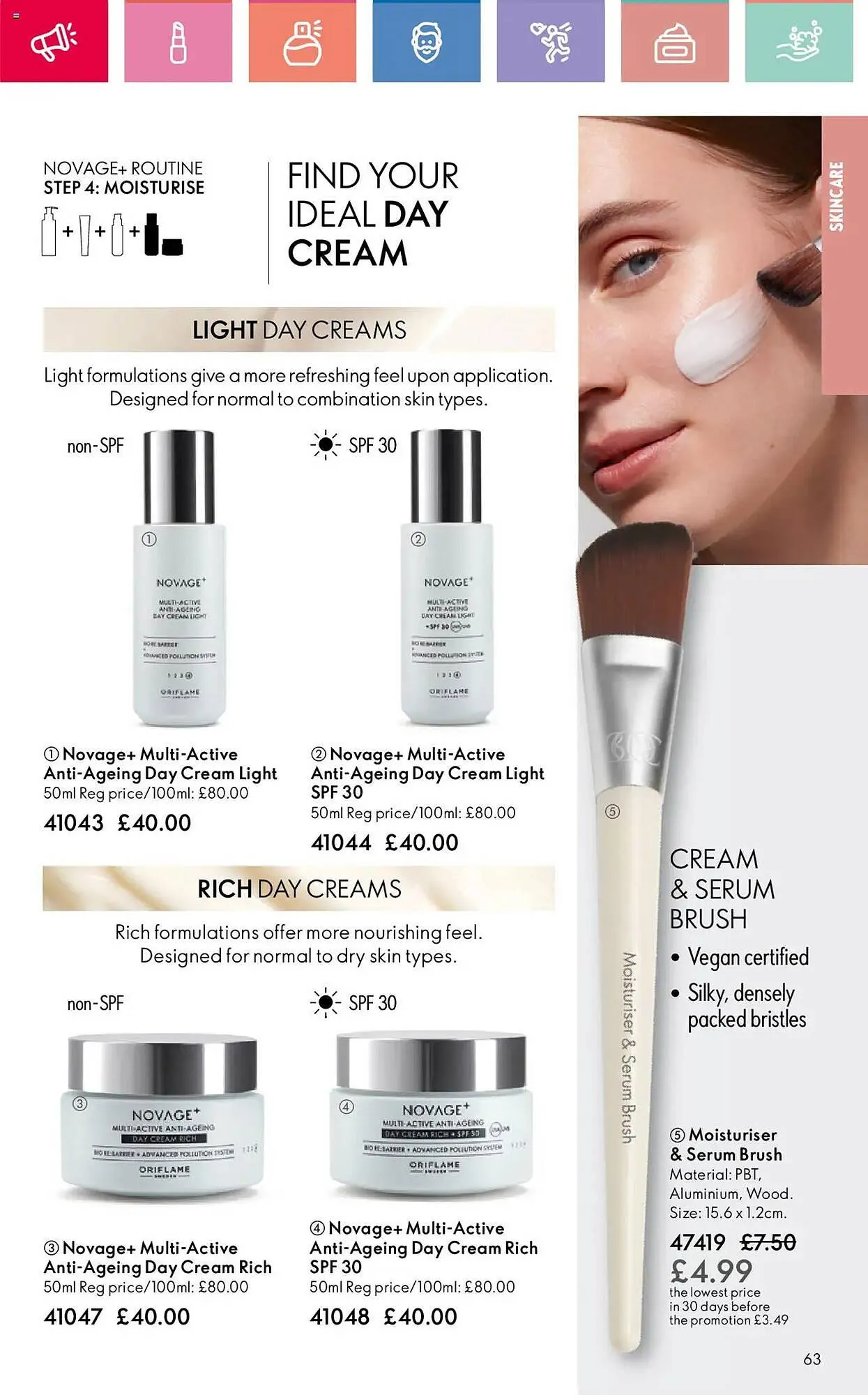Oriflame leaflet from 3 January to 22 January 2025 - Catalogue Page 63