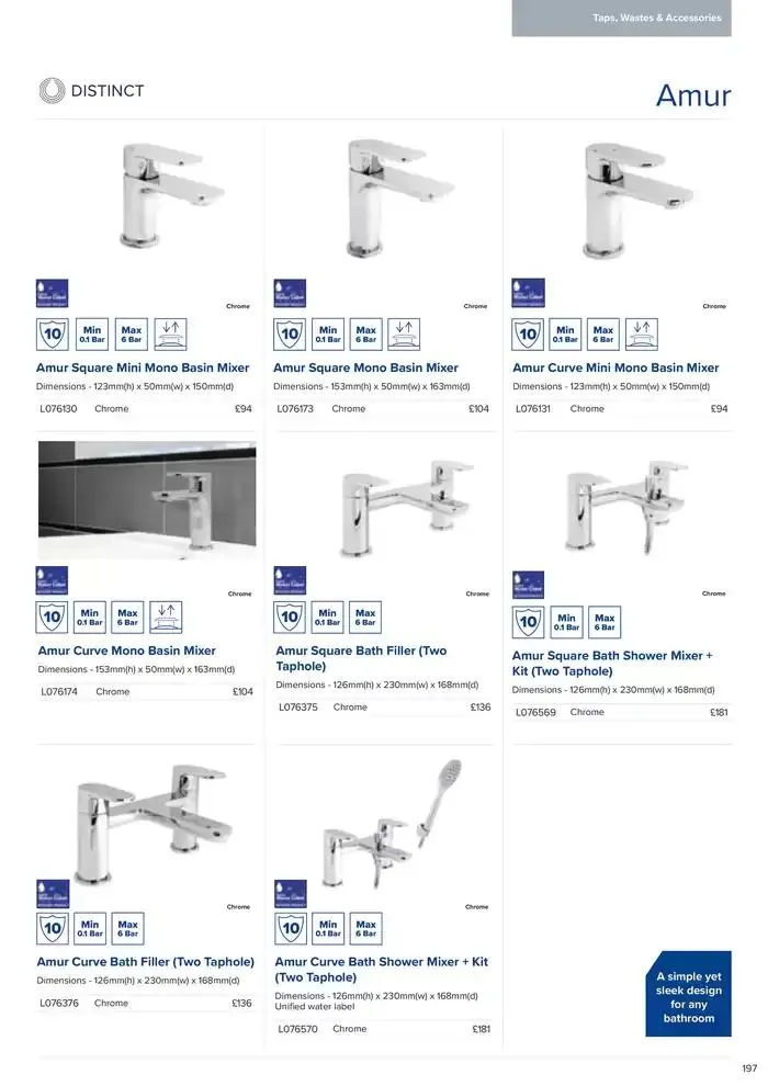 Bathroom Collection 2025 from 6 February to 31 December 2025 - Catalogue Page 199