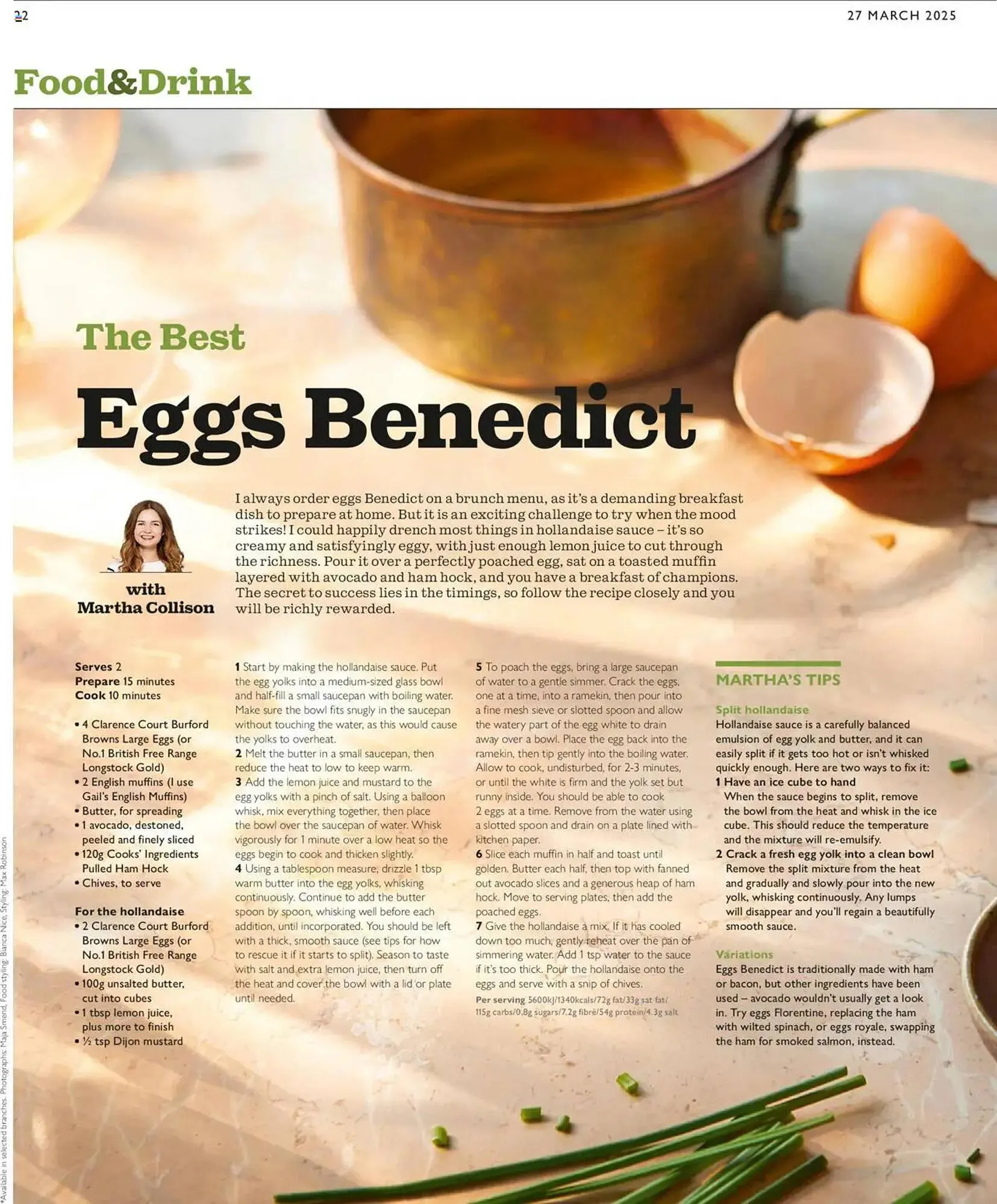 Waitrose leaflet from 27 March to 2 April 2025 - Catalogue Page 22