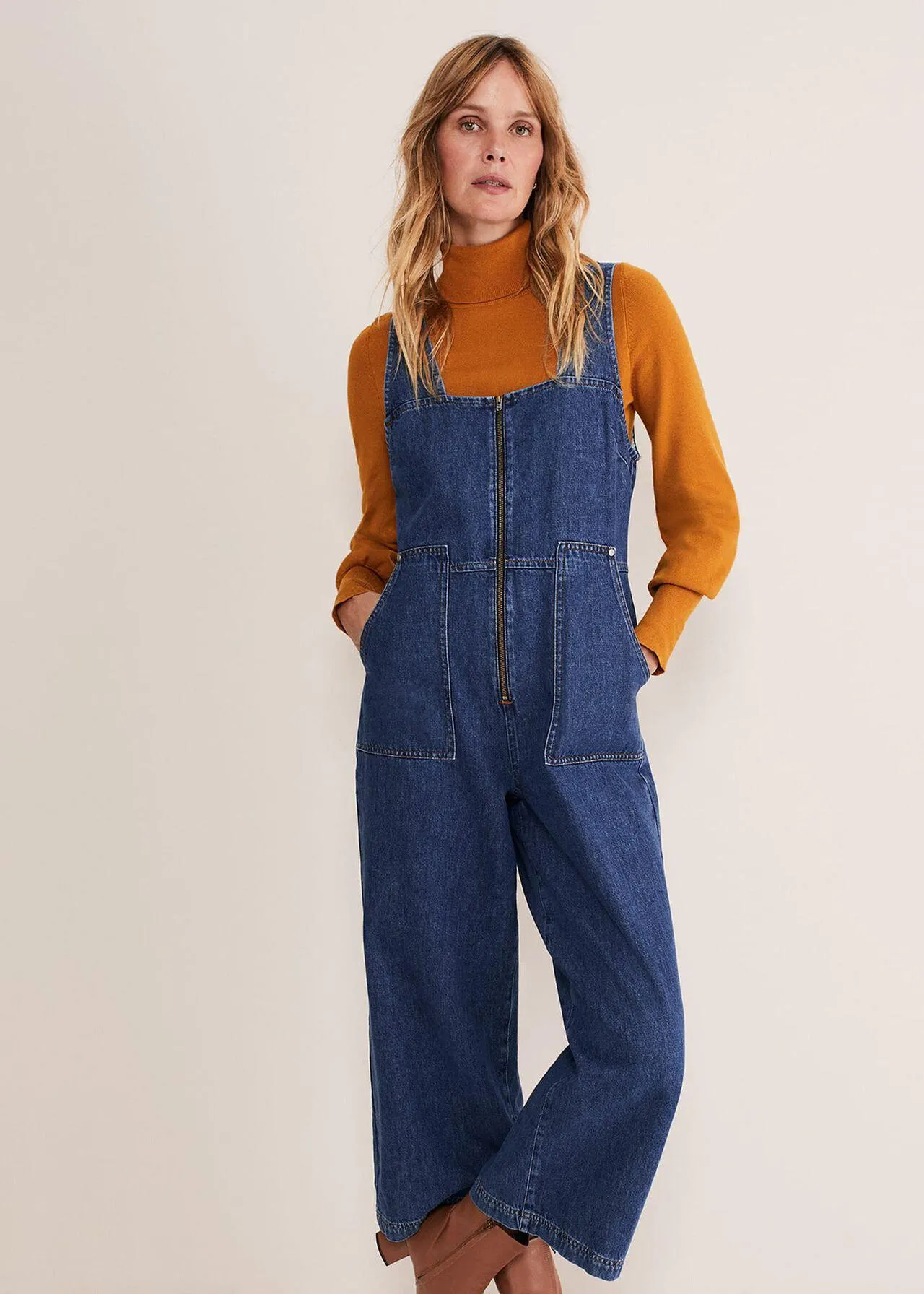 Guinevere Denim Dungarees