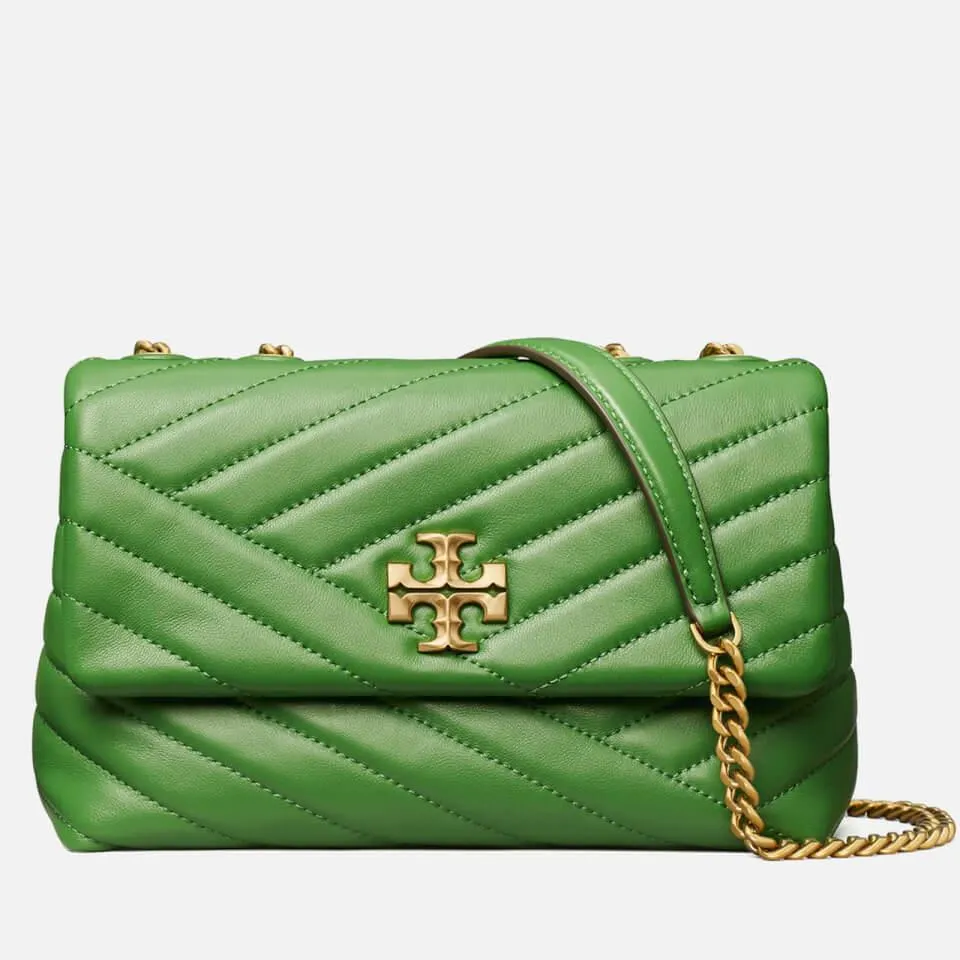 Tory Burch Kira Chevron Small Convertible Leather Shoulder Bag