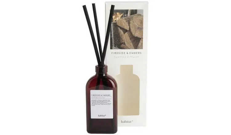 Habitat 150ml Scented Diffuser - Fireside & Embers