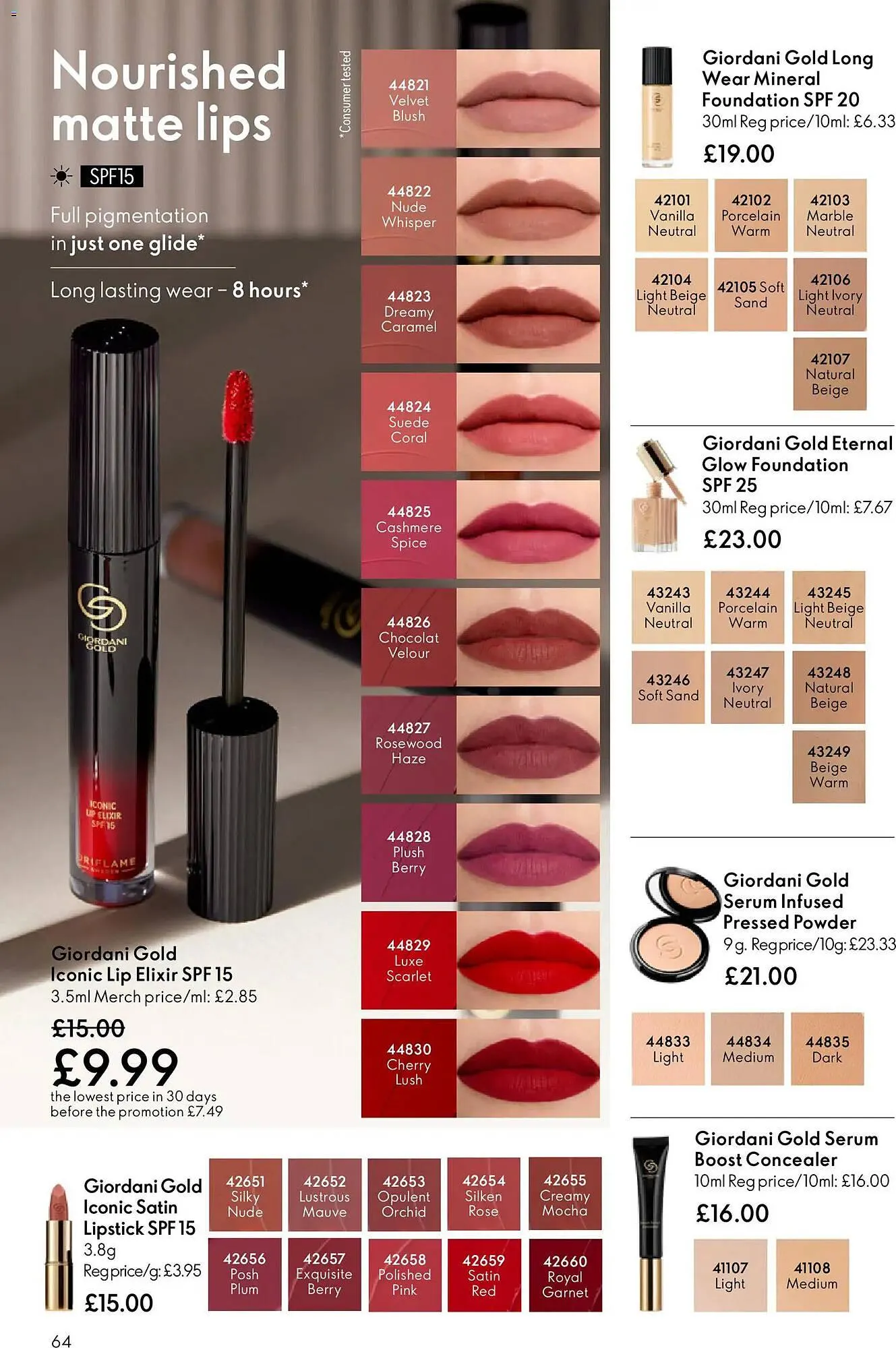 Oriflame catalogue from 4 March to 25 March 2026 - Catalogue Page 64