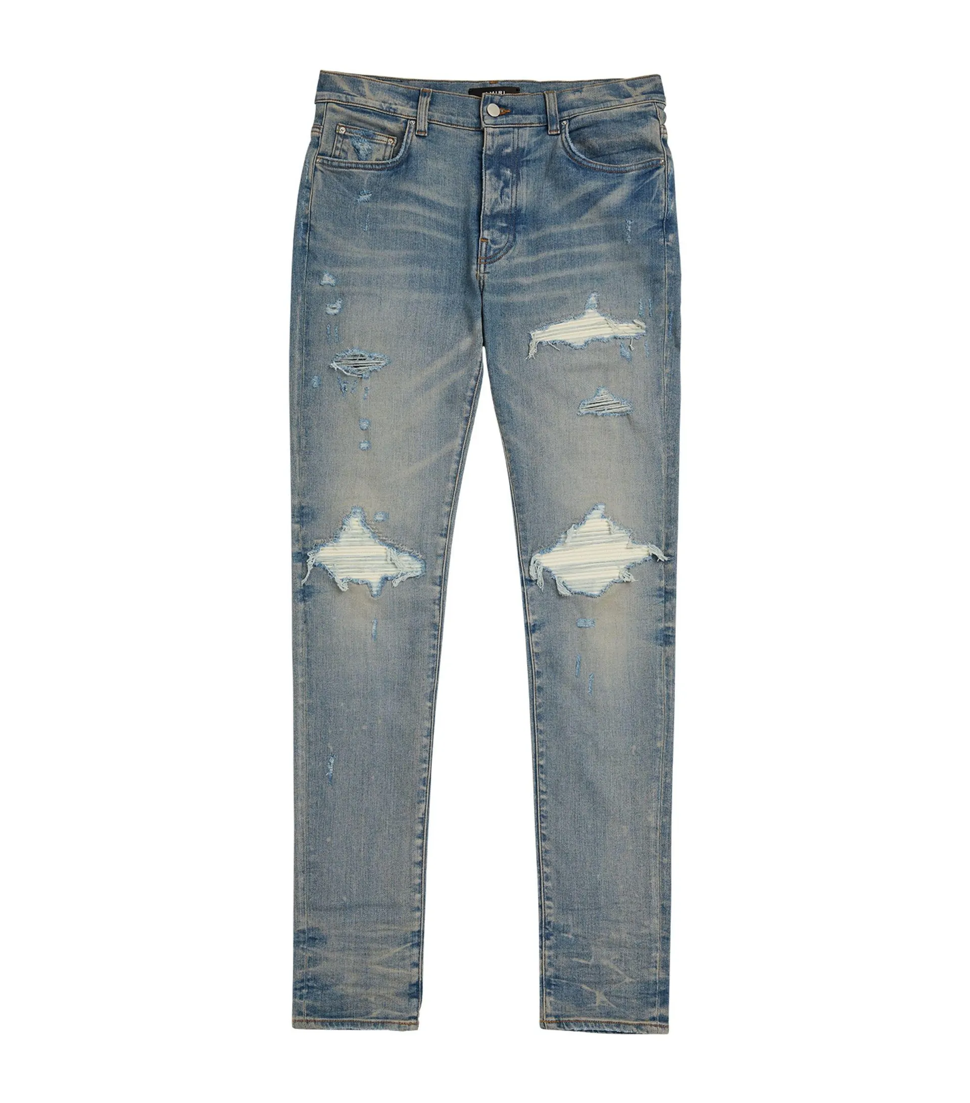 Distressed Slim Jeans